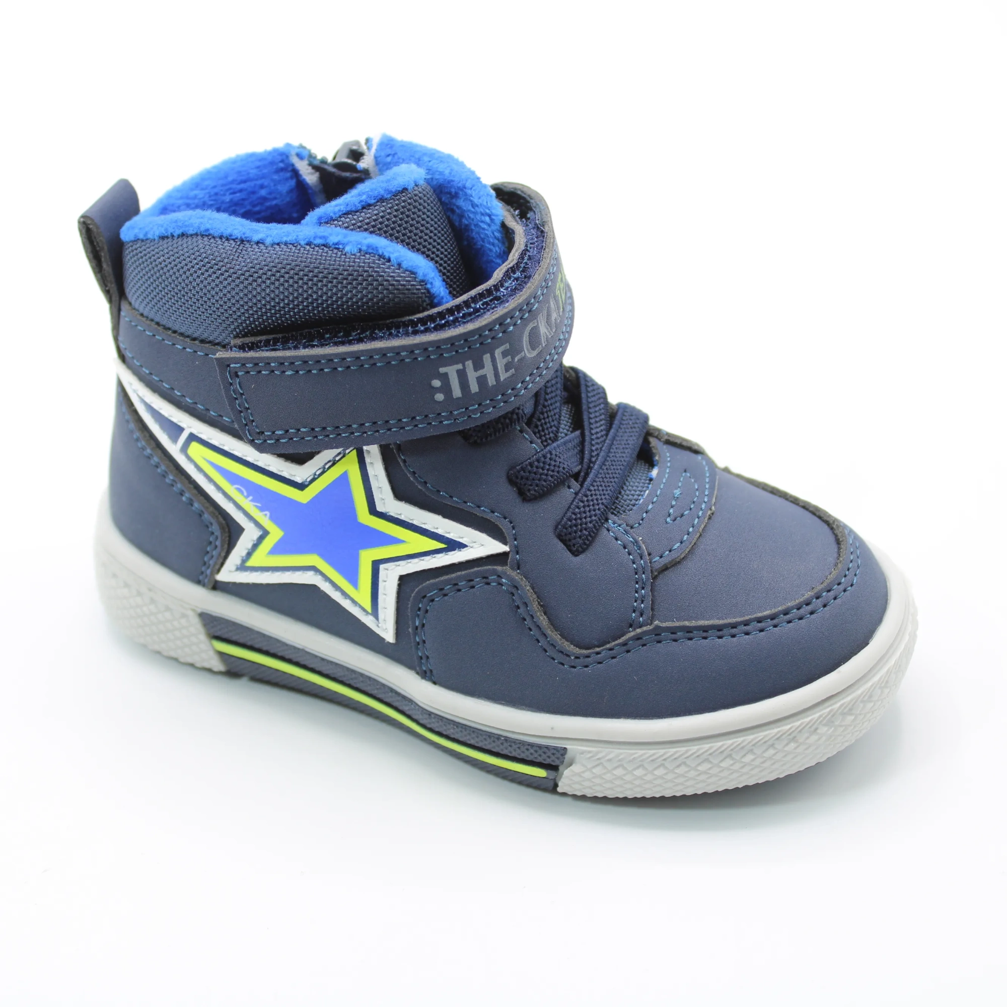 Детские осенние ботинки синего цвета СКАЗКА BS06-395