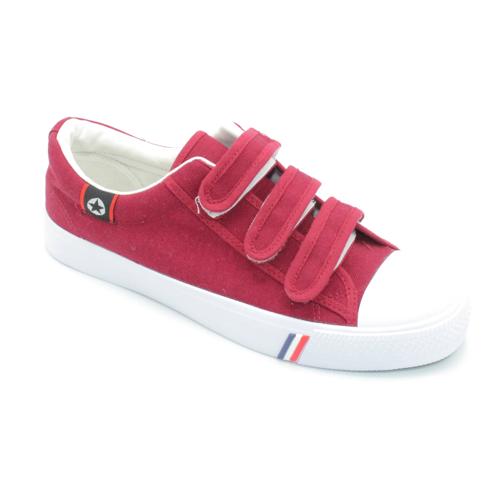 Мужские кеды бордового цвета CLASSICA BS06-811