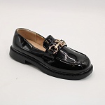 Детские туфли черного цвета LUРA KIDS BS06-1160