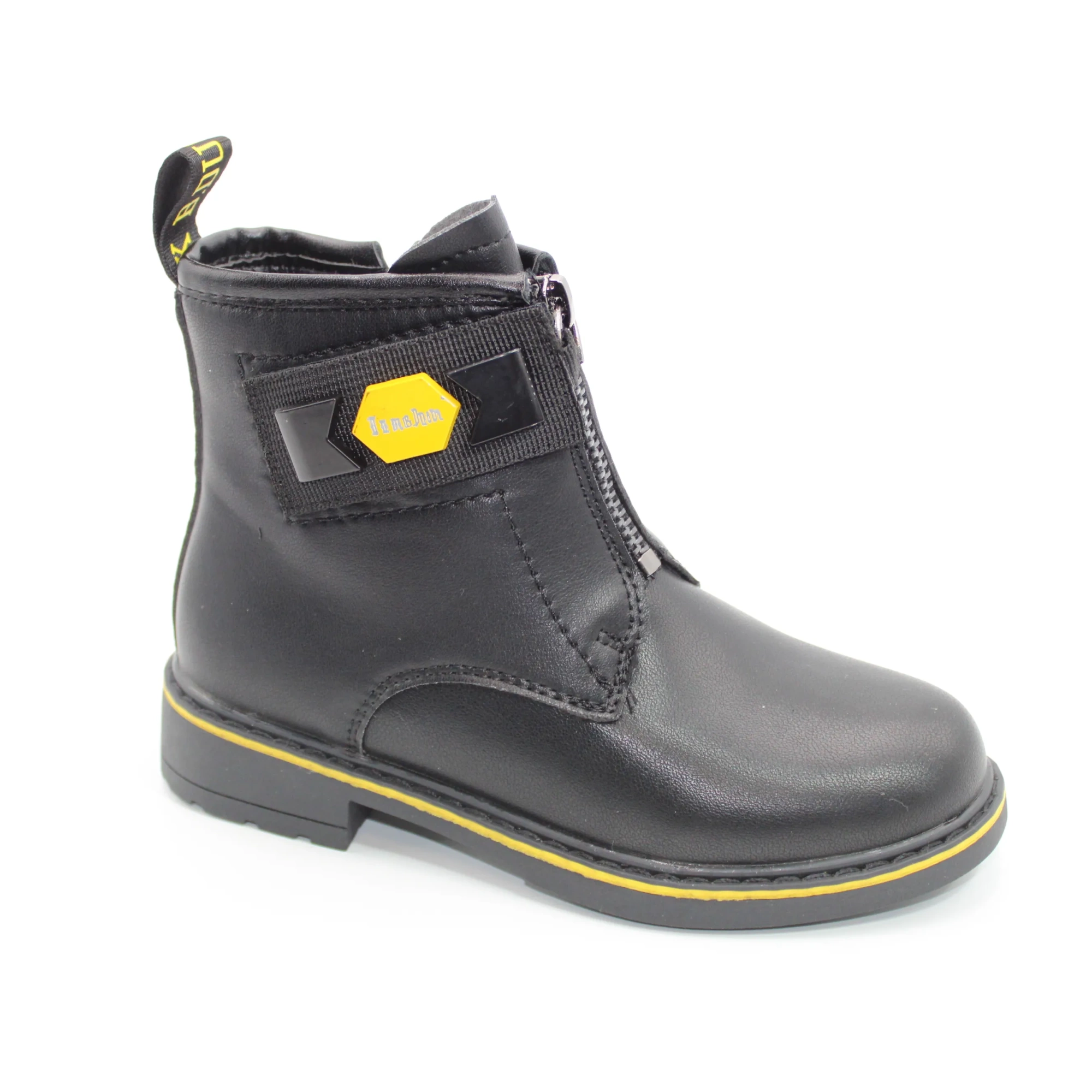 Детские ботинки черного цвета BESSKY BS05-391