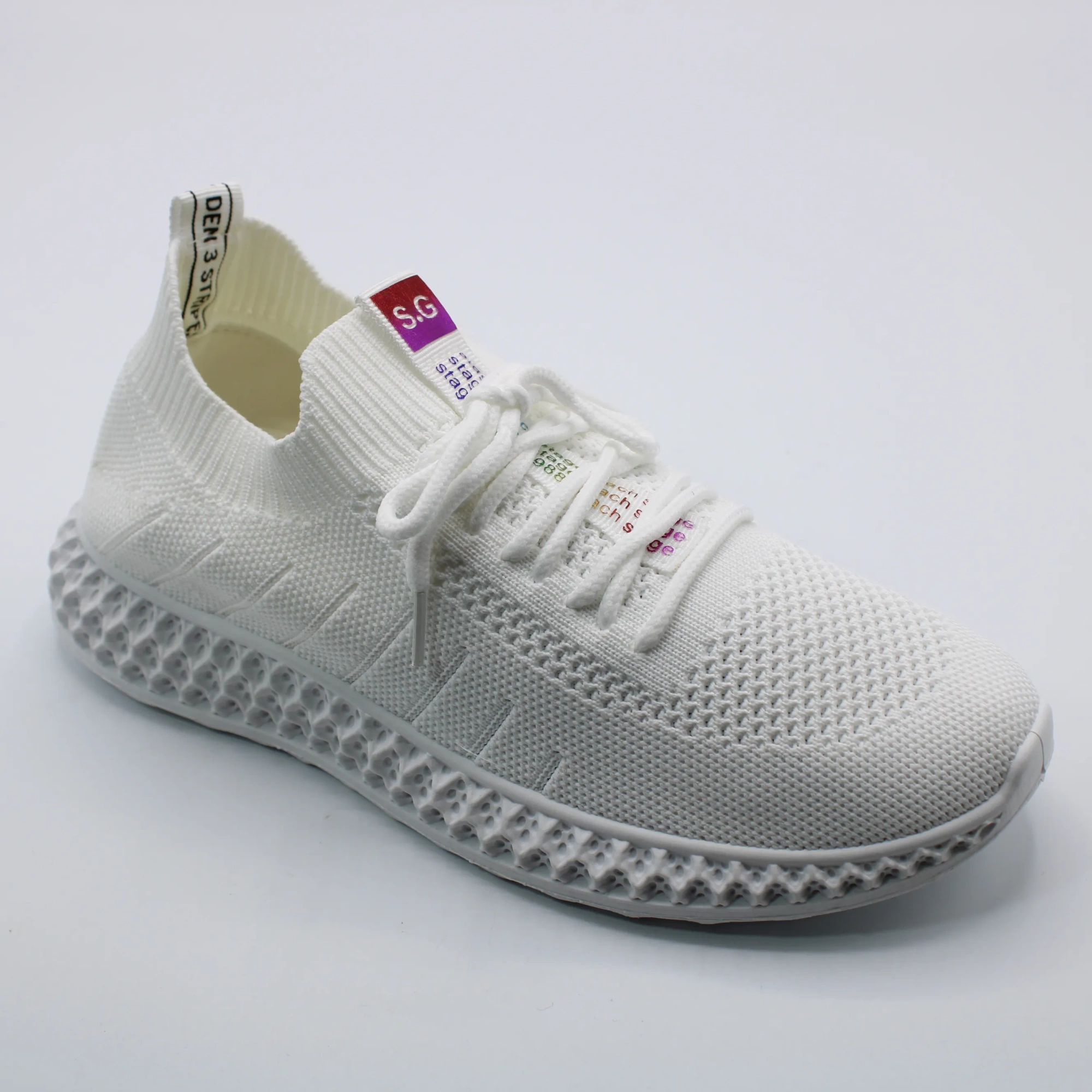 Женские летние кроссовки белого цвета LUTA BS06-148