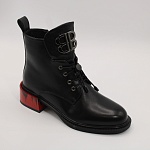 Женские ботинки черного цвета ADMLIS BS02-1347
