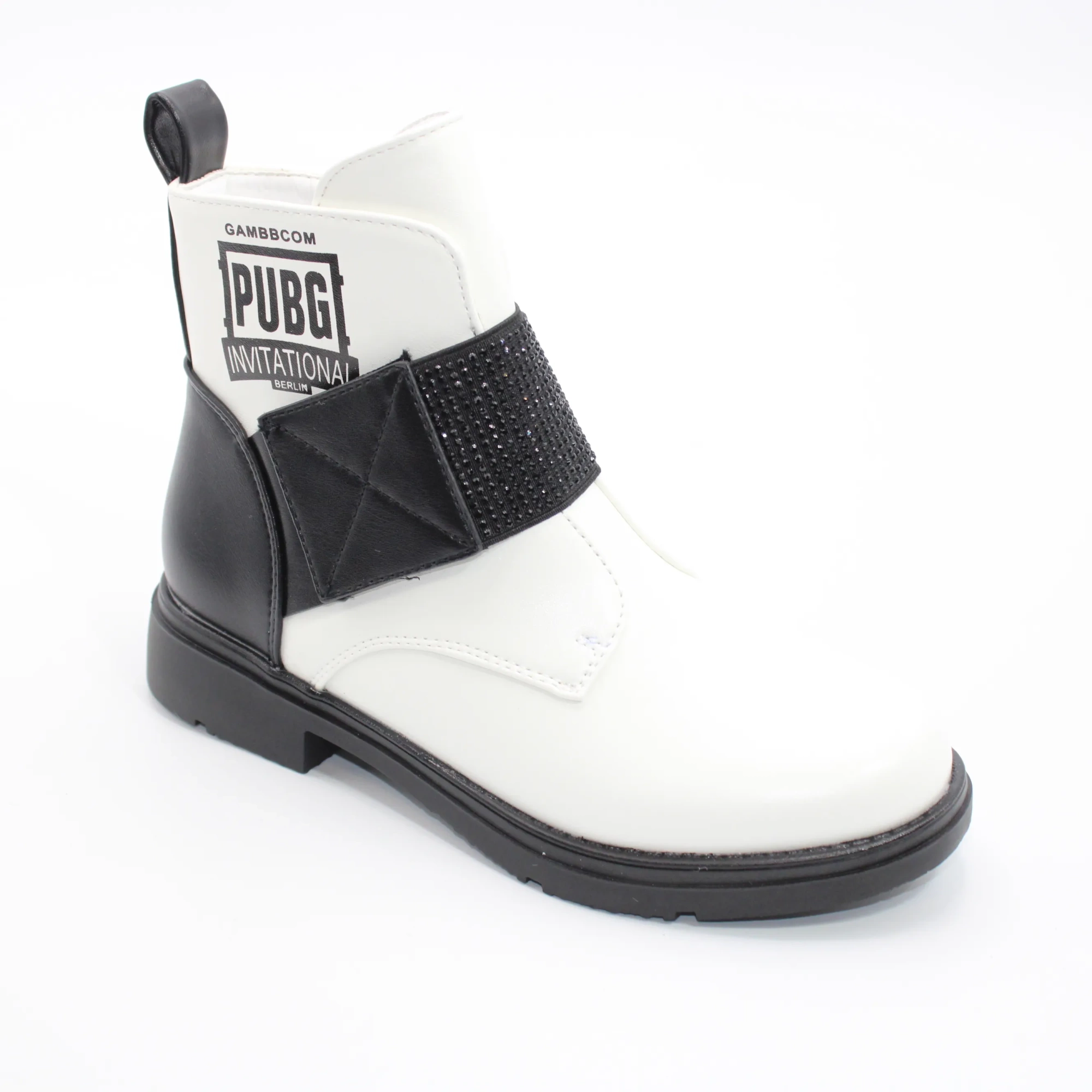 Детские ботинки белого цвета белого цвета BESSKY BS06-899