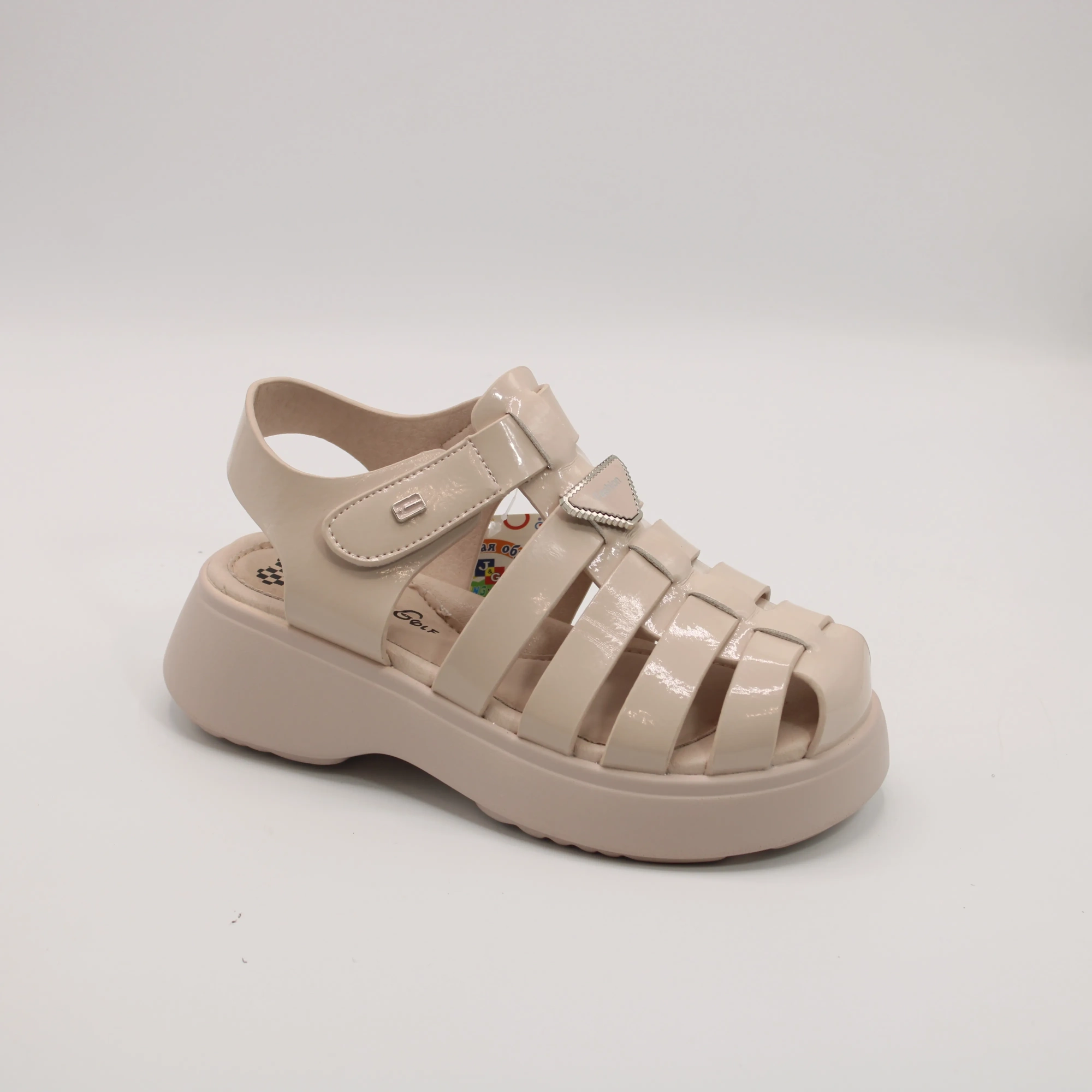 Детские босоножки бежевого цвета JONG.GOLF BS06-1614