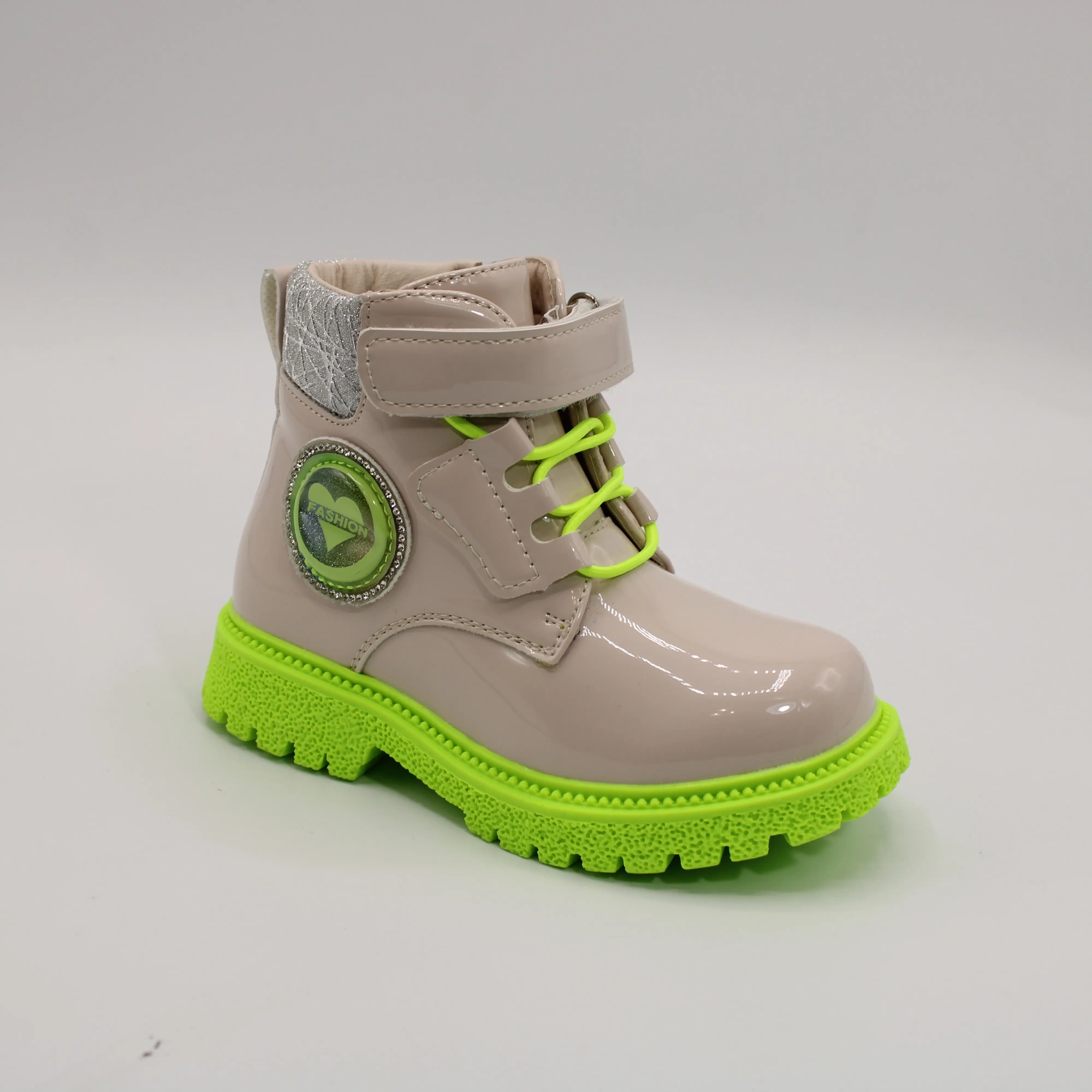 Детские ботинки цвета мультиколор SLV BS03-3102