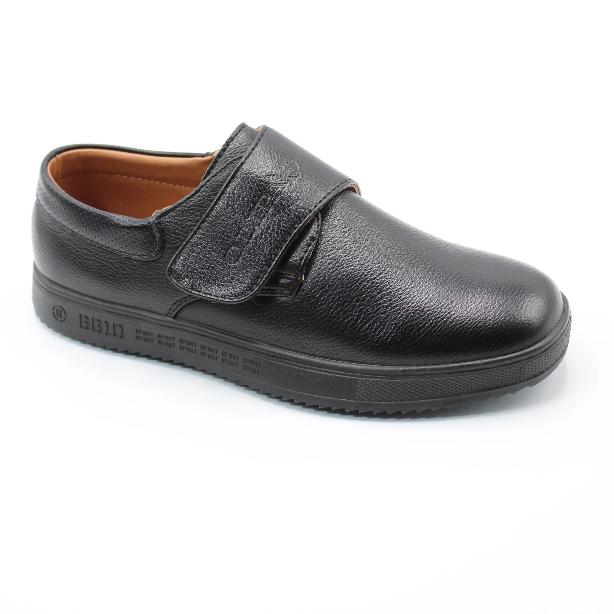 Детские осенние туфли черного цвета OLIPAS BS06-256