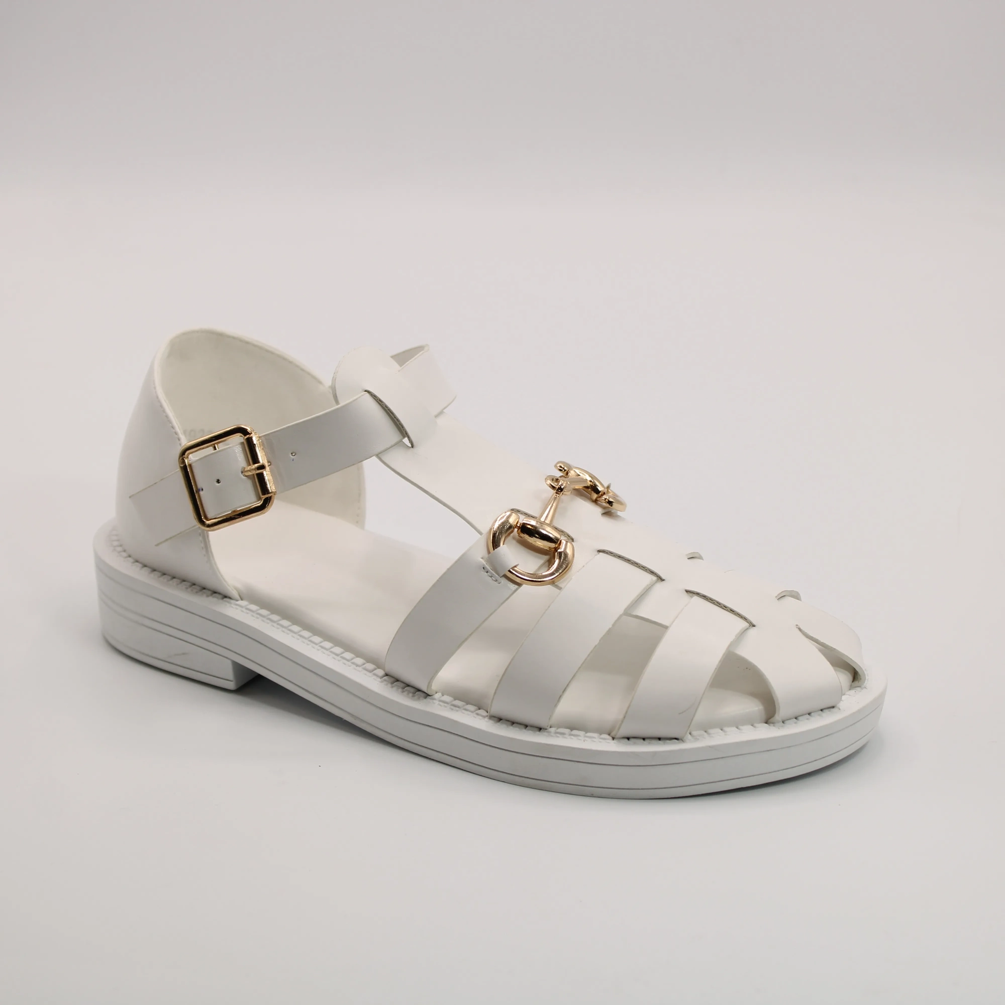 Женские босоножки белого цвета белого цвета DINO ALBAT BS02-1448