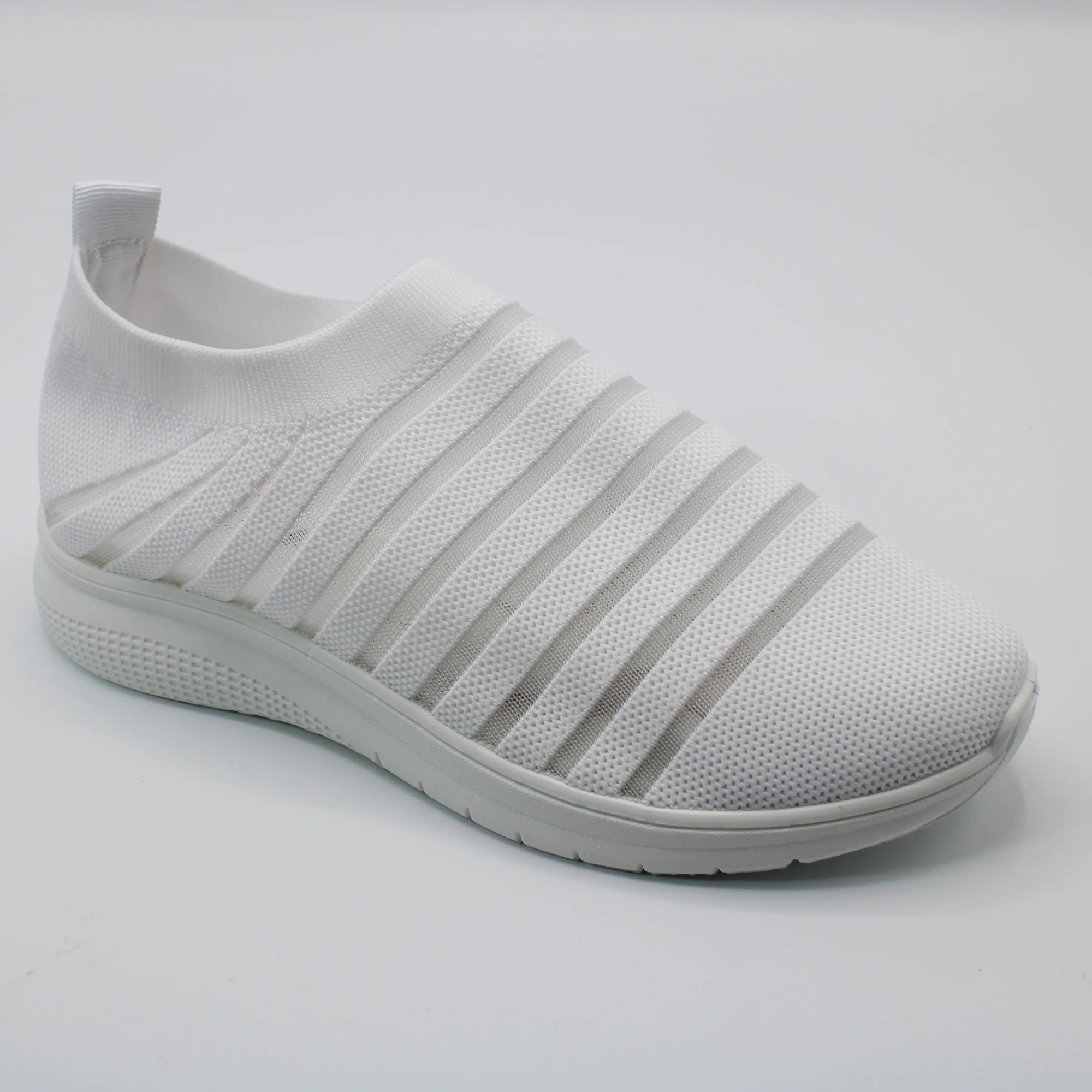 Женские летние слипоны белого цвета MEITESI BS02-721